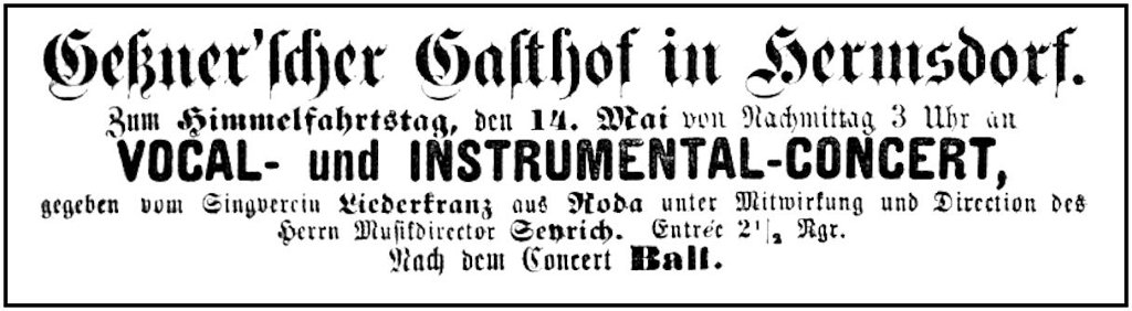 1874-05-14 Hdf Zum Schwarzen Baer